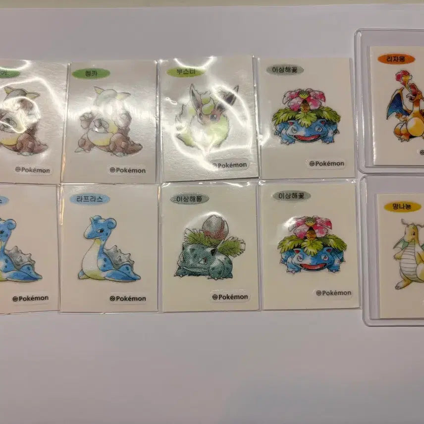 [BUNJANG] Pokemon 30th Anniversary Stickers / 포켓몬 띠부씰 30주년 아트웍띠부씰 판매