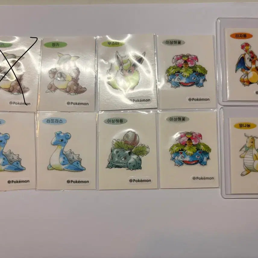 [BUNJANG] Pokemon 30th Anniversary Stickers / 포켓몬 띠부씰 30주년 아트웍띠부씰 판매