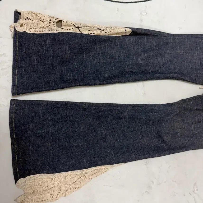 [BUNJANG] Pura Layered Denim Pants / Pura 레이어드 데님 팬츠