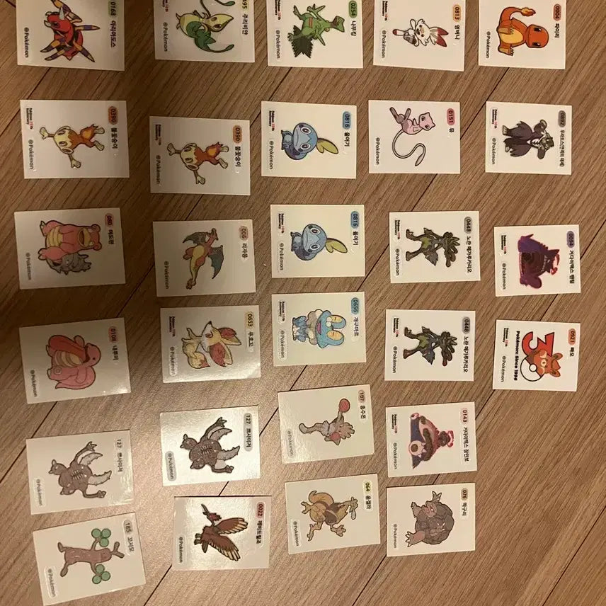 [BUNJANG] Pokemon Sticker Bundle / 포켓몬 띠부씰 일괄판매!