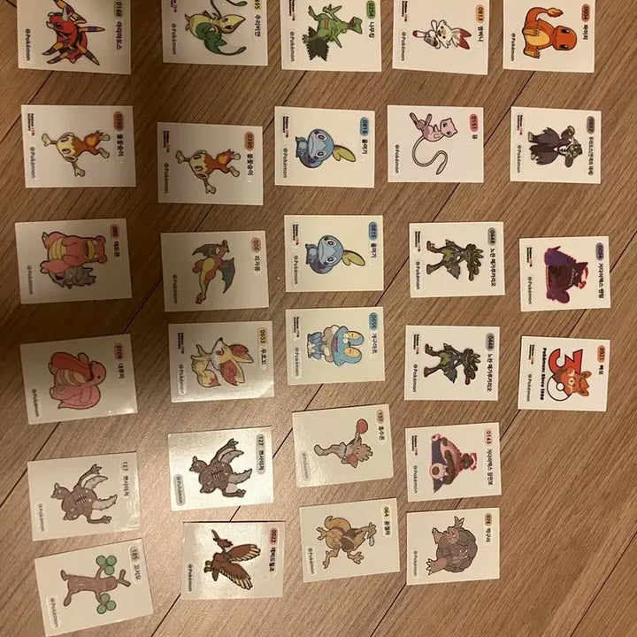 [BUNJANG] Pokemon Sticker Bundle / 포켓몬 띠부씰 일괄판매!