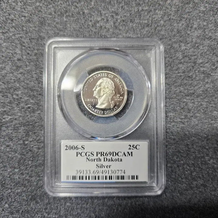 [BUNJANG] 2006 North Dakota State Quarter PCGS PR69DCAM Silver Coin / 2006 노스다코타 주화 PCGS PR69DCAM 실버