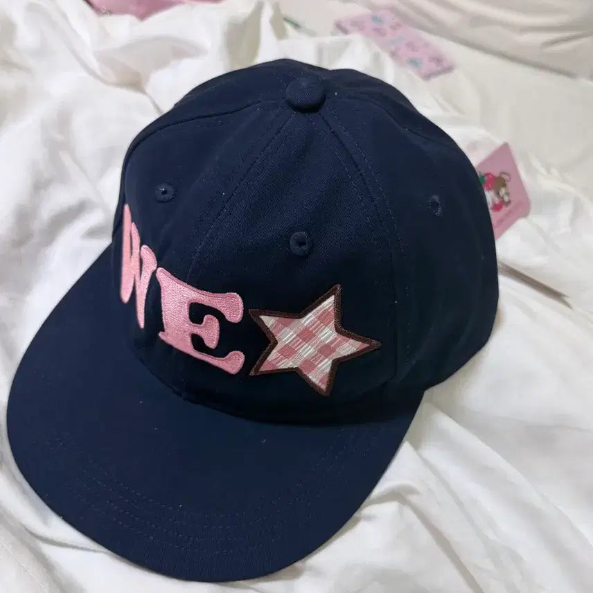 [BUNJANG] SPINNS Sugar Bunnies Navy Baseball Cap / 스핀즈 슈가바니즈 네이비 모자 볼캡 새상품
