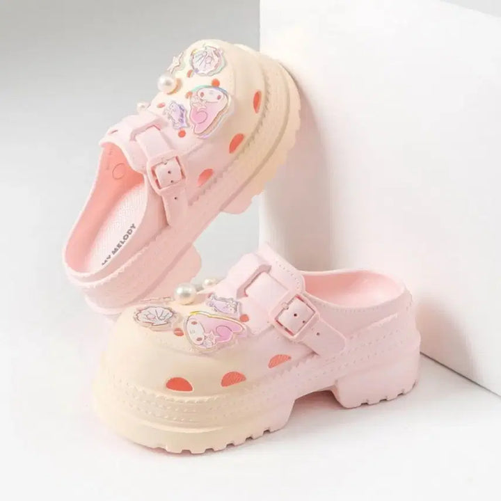 [BUNJANG] Sanrio My Melody Crocs Sandals / 산리오 마이멜로디 크록스 샌들 슬리퍼