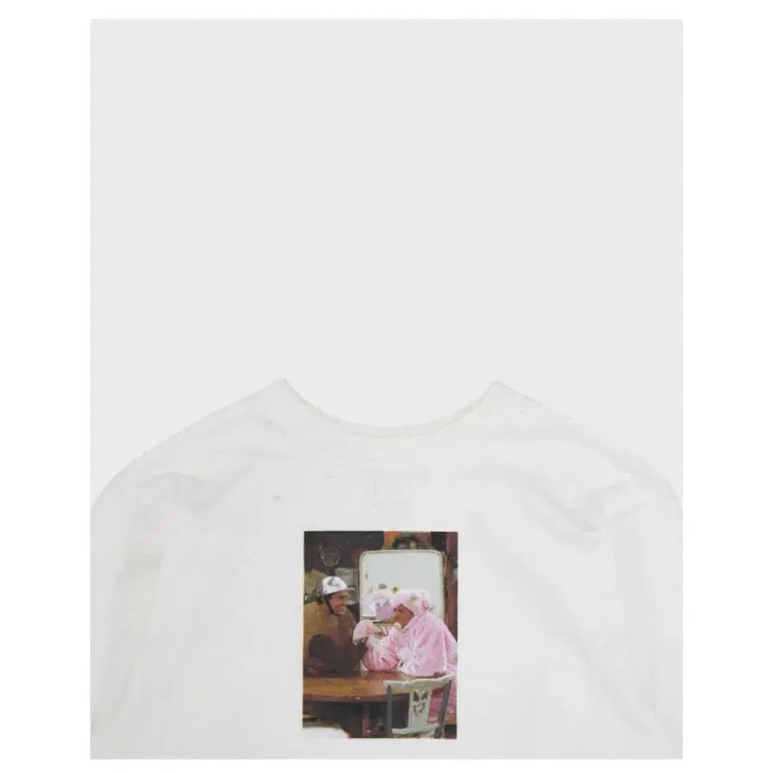 [BUNJANG] Freckle x Friends White Sweatshirt / 프레클x프렌즈 화이트 스웻셔츠