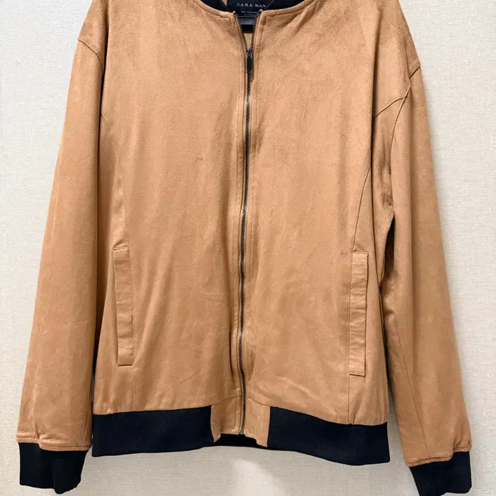 [BUNJANG] Zara Man Suede Bomber Jacket L / (남성복) 자라 맨 스웨이드 봄버 자켓 L