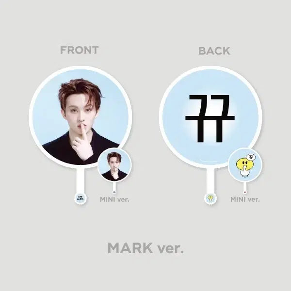 [BUNJANG] NCT DREAM Mark Uchiwa (Fan Hand Fan) - Sealed / NCT DRAEM 팝업 엠디 마크 우치와 뀨치와 미개봉 원가 이하 양도