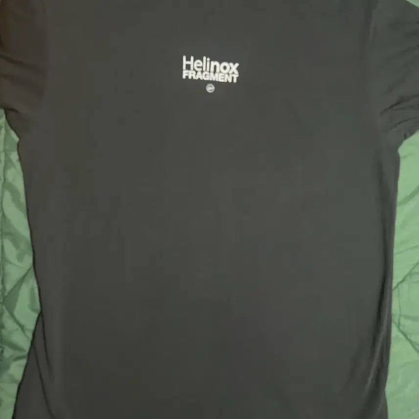 [BUNJANG] Helinox Fragment Black T-shirt M / 헬리녹스 Fragment 블랙 반팔티 m
