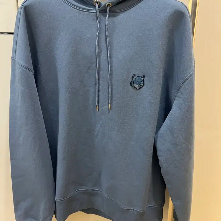 [BUNJANG] Maison Kitsuné Blue Hoodie L / 24fw 메종키츠네 블루 후드티 L (새상품급)