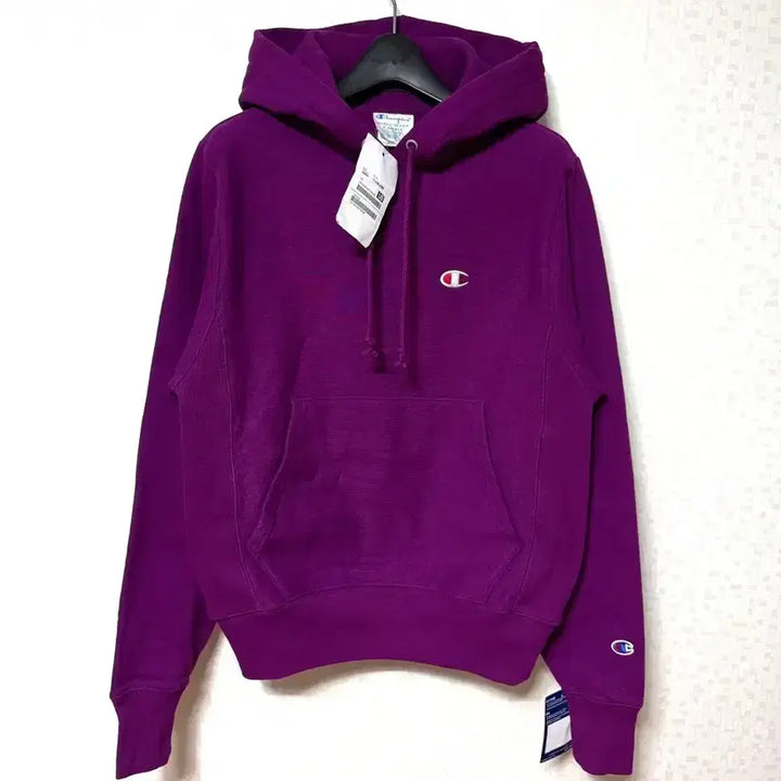 [BUNJANG] Champion Blue Tag Reverse Weave Hoodie (XS) / [XS,85](새상품)챔피온 블루택 후드티 리버스위브 보라