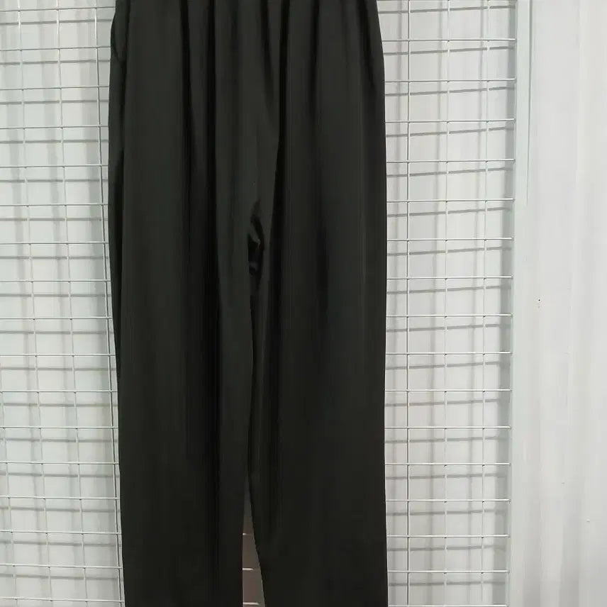 [BUNJANG] Black Spandex Training Pants with Waist Banding / 검정색 스판 허리 밴딩 트레이닝 팬츠  새옷