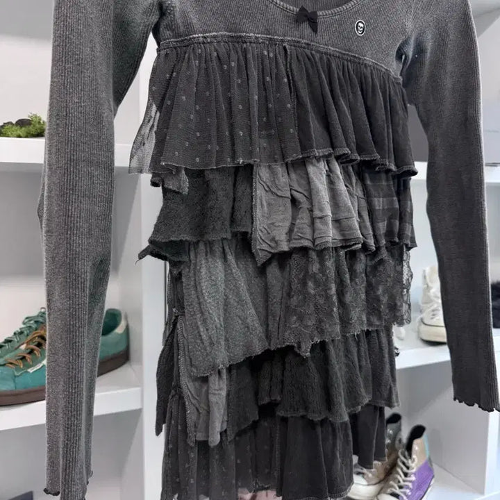 [BUNJANG] Hysterics Frill Knit Top / hysterics 프릴 니트 탑