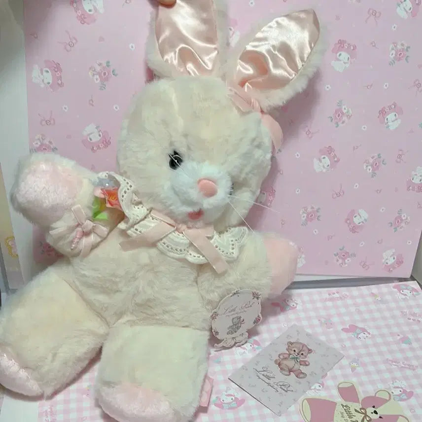 [BUNJANG] Little Pink Handmade Rabbit Doll / Little Pink 일본 작가 핸드메이드 토끼 인형