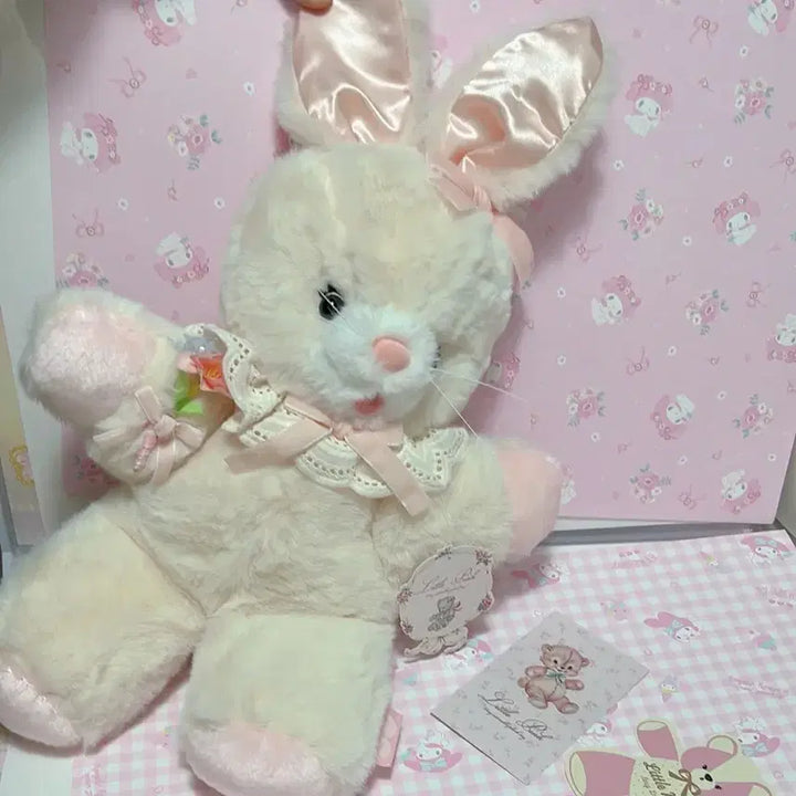 [BUNJANG] Little Pink Handmade Rabbit Doll / Little Pink 일본 작가 핸드메이드 토끼 인형