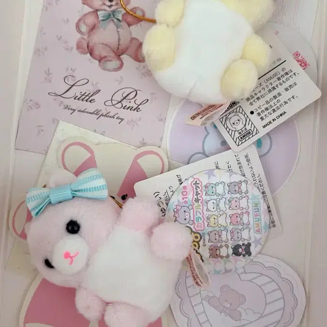 [BUNJANG] Little Pink Handmade Rabbit Doll / Little Pink 일본 작가 핸드메이드 토끼 인형 + 덤 선물 추가