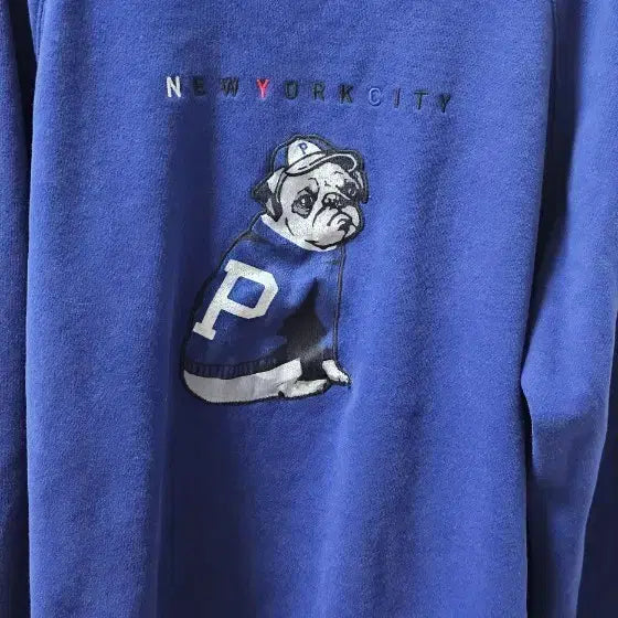 [BUNJANG] Polo Dog Sweatshirt T-Shirt Blue / POLO 강아지 맨투맨 티셔츠 블루