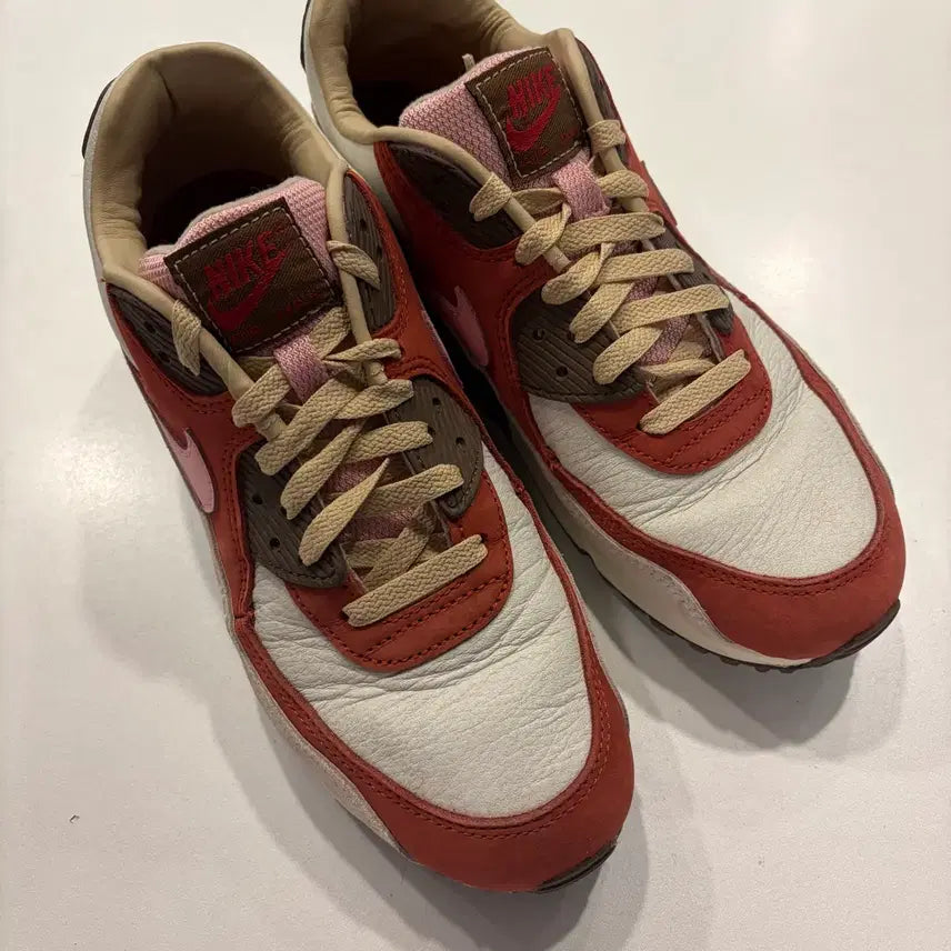 [BUNJANG] Nike Air Max 90 Bacon Sneakers / [270] 나이키 에어맥스 베이컨  브라운/핑크 스니커즈