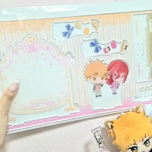 [BUNJANG] Blue Lock Kunigami Chigiri Sanrio Collaboration Diorama Acrylic Stand / 블루록 쿠니가미 치기리 산리오 디오라마 아크릴