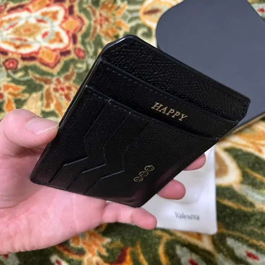 [BUNJANG] Valextra Hermes Logo Wallet / 발렉스트라 지갑 에르메스 로고