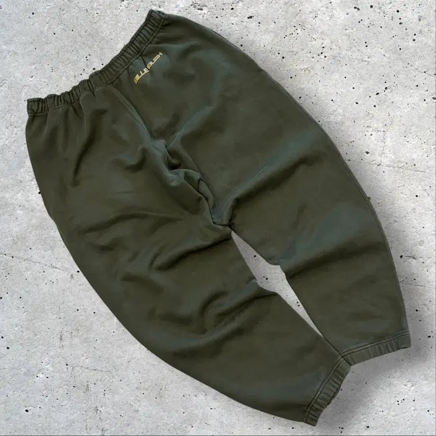 [BUNJANG] Nike x Billie Eilish Olive Swoosh Training Pants (L) / [L] 나이키 빌리아일리쉬 스우시 올리브 트레이닝 바지 팬츠 E37