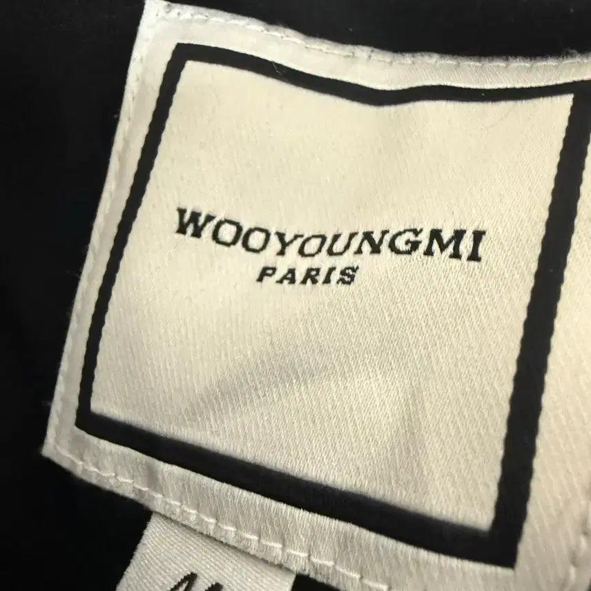 [BUNJANG] Wooyoungmi Black Hoodie Size 44 / 우영미 블랙 후드티 44사이즈