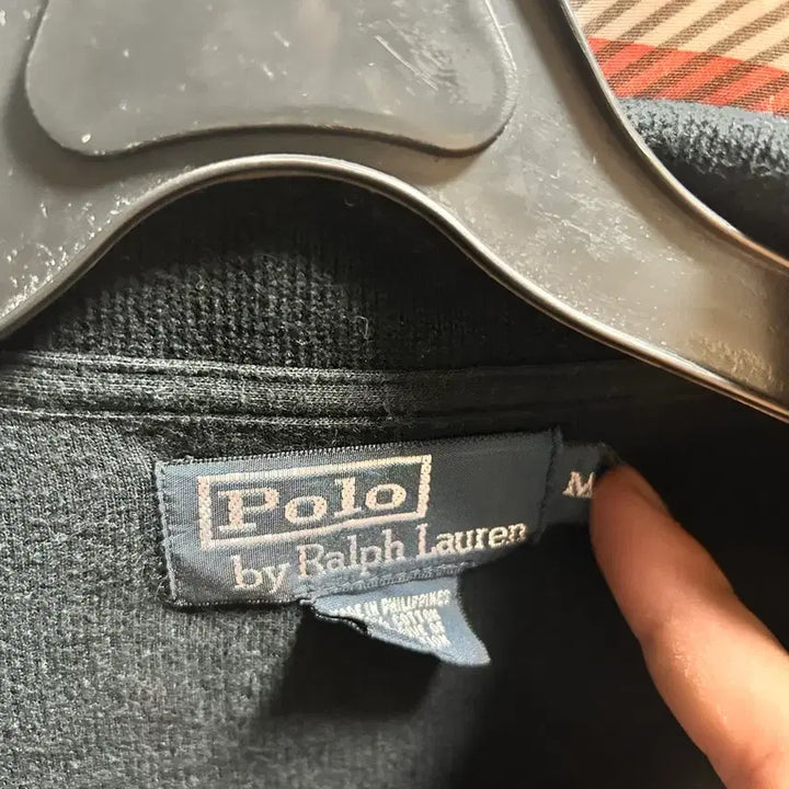 [BUNJANG] Polo Ralph Lauren Black Half-Zip Knit / 폴로 랄프로렌 블랙 하프집업