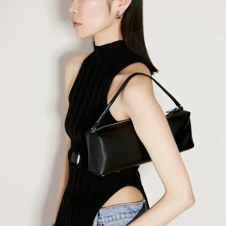 [BUNJANG] Alexander Wang Leather Tote Bag Black New / 알렉산더왕 토트백 레더 블랙 새상품
