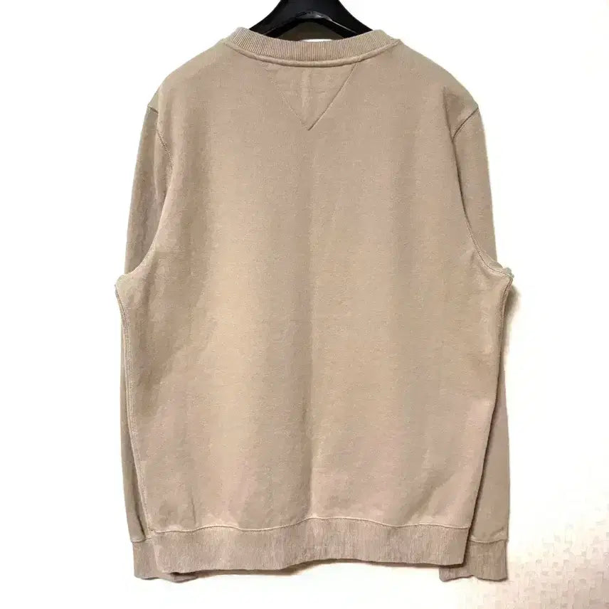 [BUNJANG] Tommy Jeans Small Logo Sweatshirt Beige / [L,100]타미진스 스몰로고 맨투맨 긴팔티 베이지