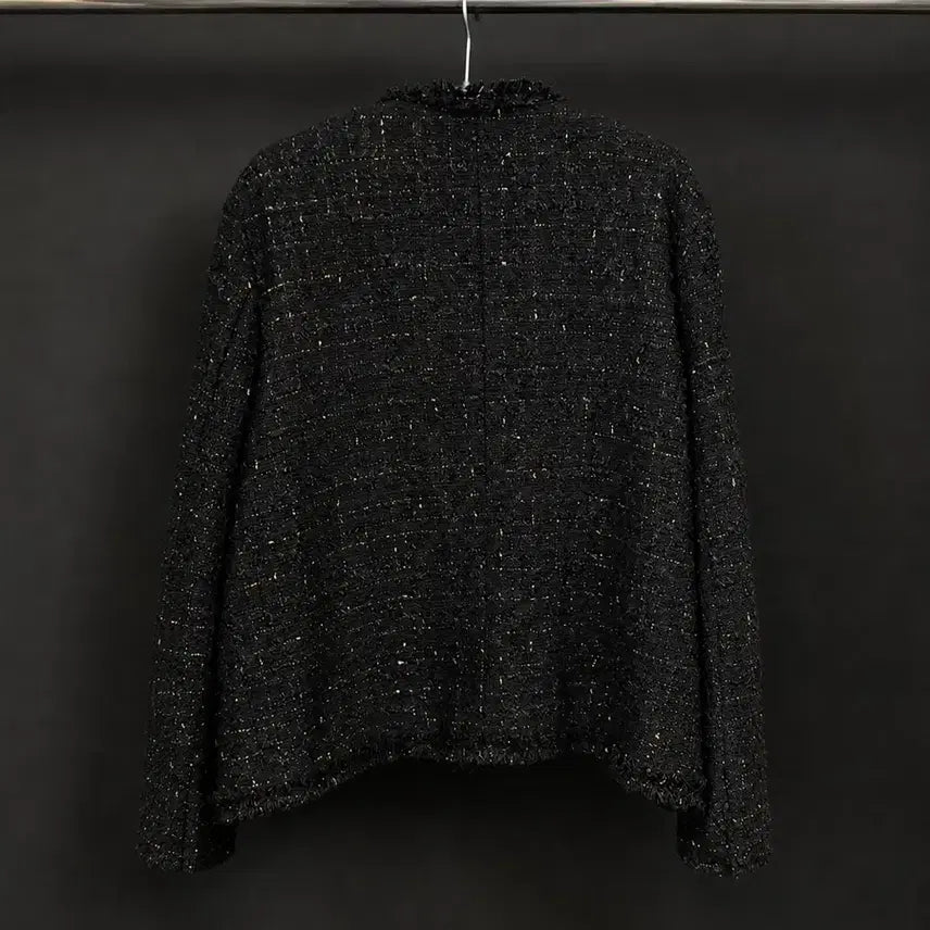 [BUNJANG] ONASH Black Tweed Jacket / ONASH 온에쉬 블랙 트위드 자켓