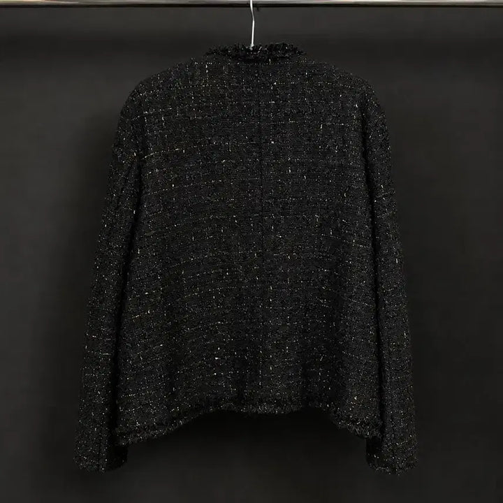 [BUNJANG] ONASH Black Tweed Jacket / ONASH 온에쉬 블랙 트위드 자켓