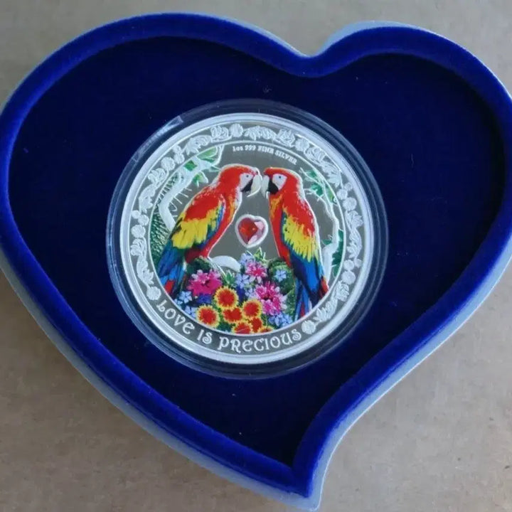 [BUNJANG] 2025 Niue Love is Precious Parrot 1 oz 99.9% Silver Coin / 2025 니우에 앵무새 Love is precious 1온스 99.9%