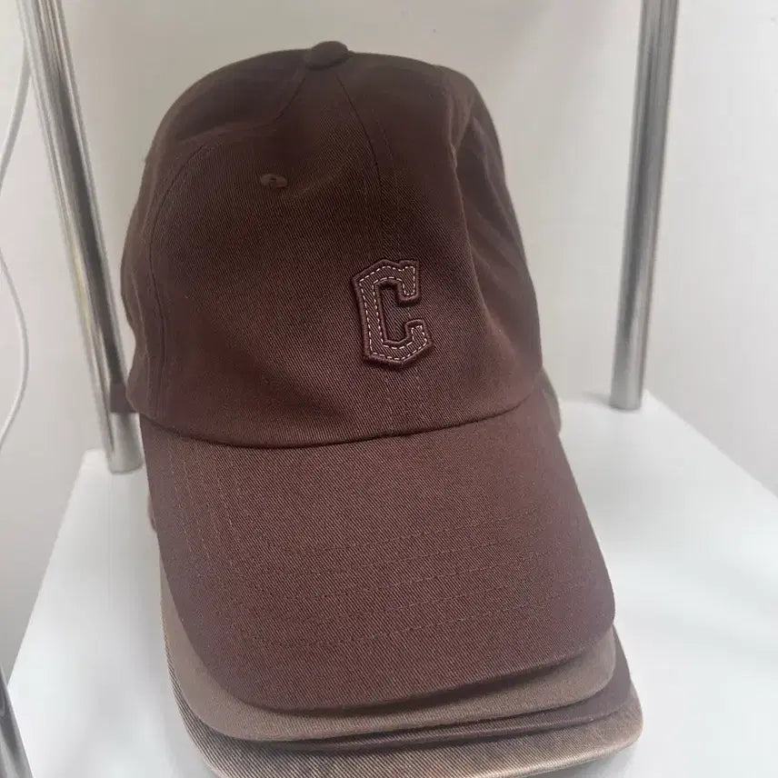 [BUNJANG] MLB Basic Small Logo Unstructured Ball Cap Brown / MLB 베이직 스몰로고 언스트럭쳐 볼캡 브라운(닝닝착용)
