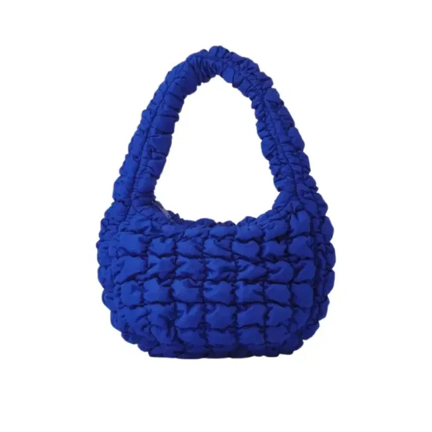 [BUNJANG] COS Quilted Mini Bag Cloud Bag Blue / 코스 퀄티드 미니백 구름백 블루
