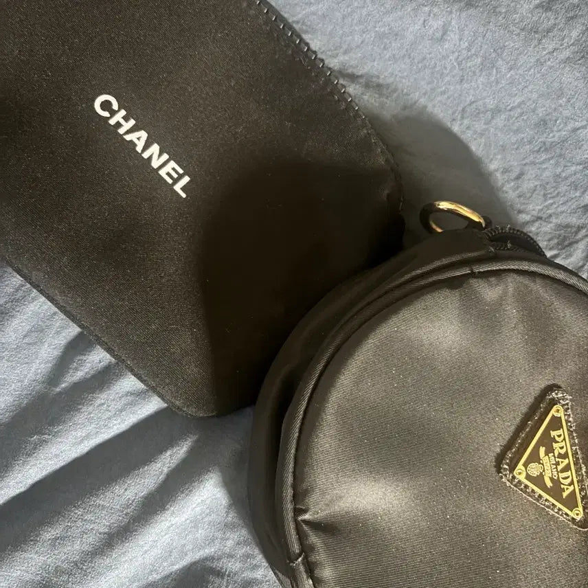 [BUNJANG] Prada Backpack, Chanel Pouch / 프라다백팩 샤넬파우치