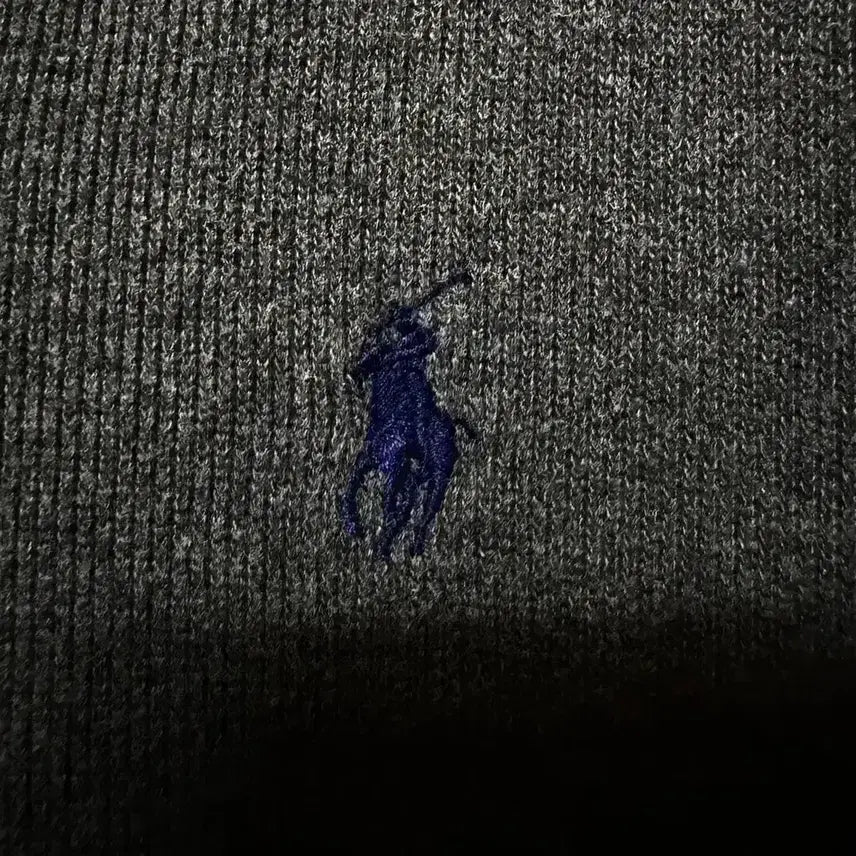 [BUNJANG] Polo Ralph Lauren Shawl Collar Sweatshirt Charcoal / [M,95]폴로랄프로렌 숄카라 맨투맨 긴팔티 차콜