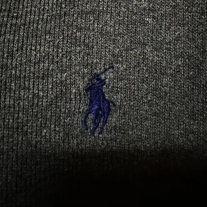 [BUNJANG] Polo Ralph Lauren Shawl Collar Sweatshirt Charcoal / [M,95]폴로랄프로렌 숄카라 맨투맨 긴팔티 차콜