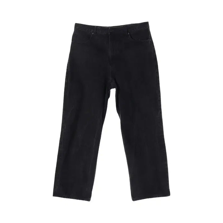 [BUNJANG] MUSINSA STANDARD MEN Cotton Black Indigo Denim Pants / 무신사 스탠다드 (MEN - 34) 코튼 흑청 데님 팬츠