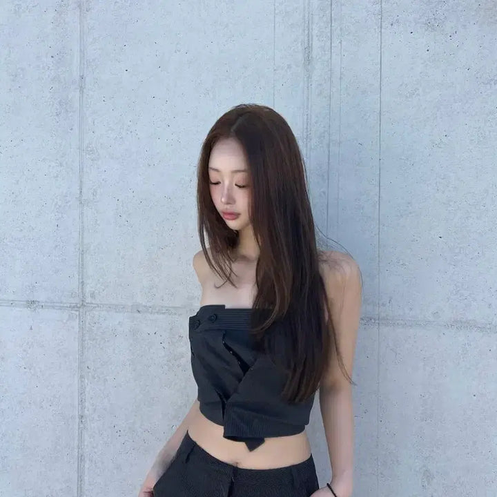 [BUNJANG] Bohemian Seoul Hooked Flap Bustier / 보헤미안서울 후크 플랩 뷔스티에 hooked flap bustier