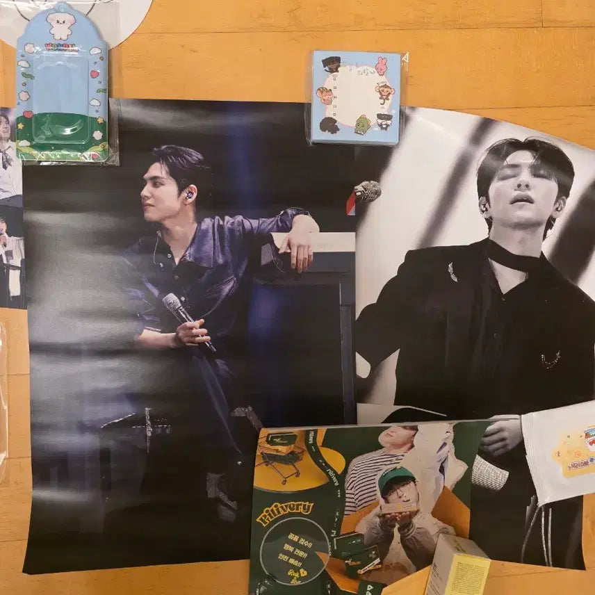 [BUNJANG] DAY6 Wonpil Cafe Merchandise Bundle / 데이식스 원필 생카 비공굿 (컵홀더, 포토카드, 포스터 등)
