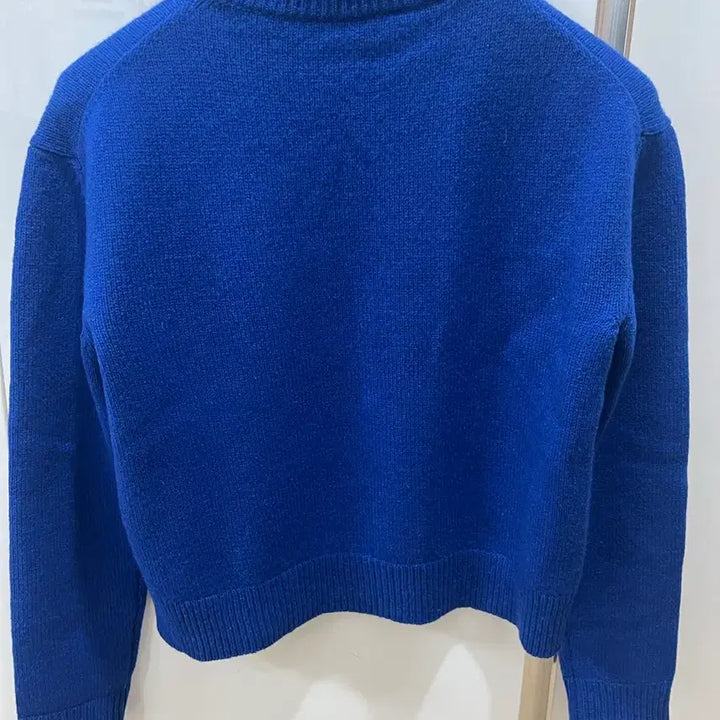 [BUNJANG] Maison Kitsuné Royal Blue Knit Sweater / 메종키츠네 로얄블루 니트 55 (새상품급)
