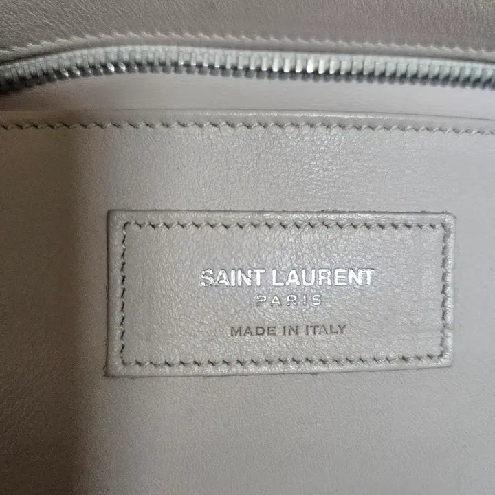 [BUNJANG] Saint Laurent Cabas Chic Baby Shoulder Bag Beige / (재판매)생로랑 카바시크 베이비 숄더백 베이지 카바스백