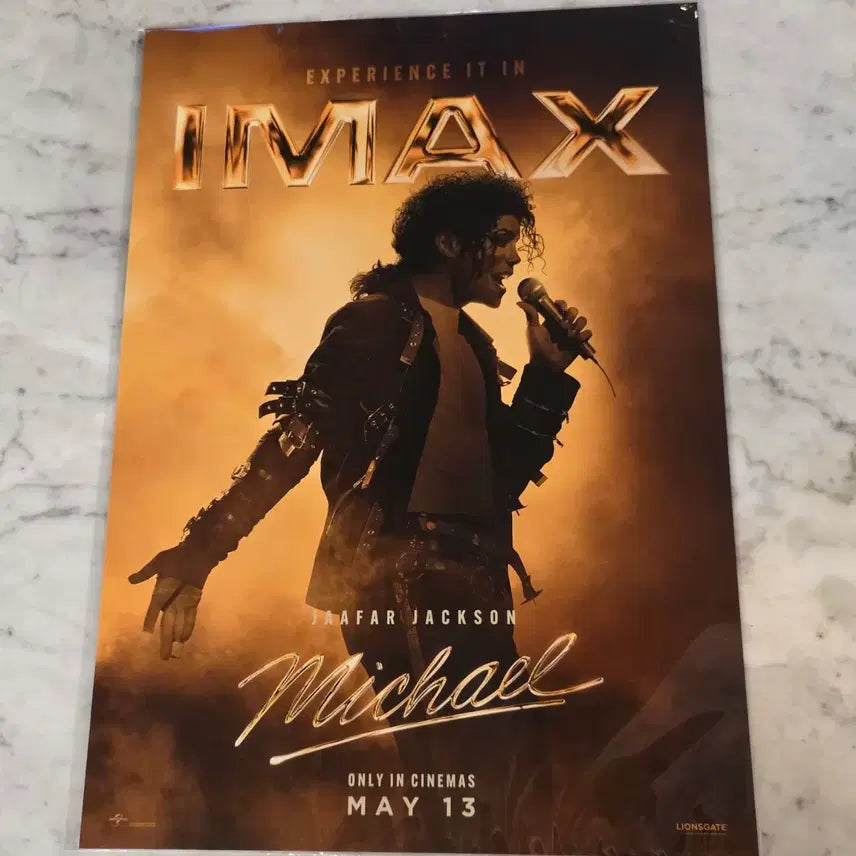 [BUNJANG] Michael CGV IMAX Poster + TTT Ticket Bundle / [안전포장,포스터+ttt일괄]마이클CGV IMAX 아이맥스 포스터 TTT