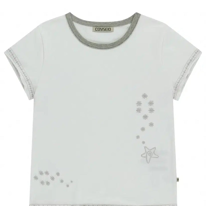 [BUNJANG] COYSEIO White Solar T-shirt OS / COYSEIO 화이트 솔라 티셔츠 OS
