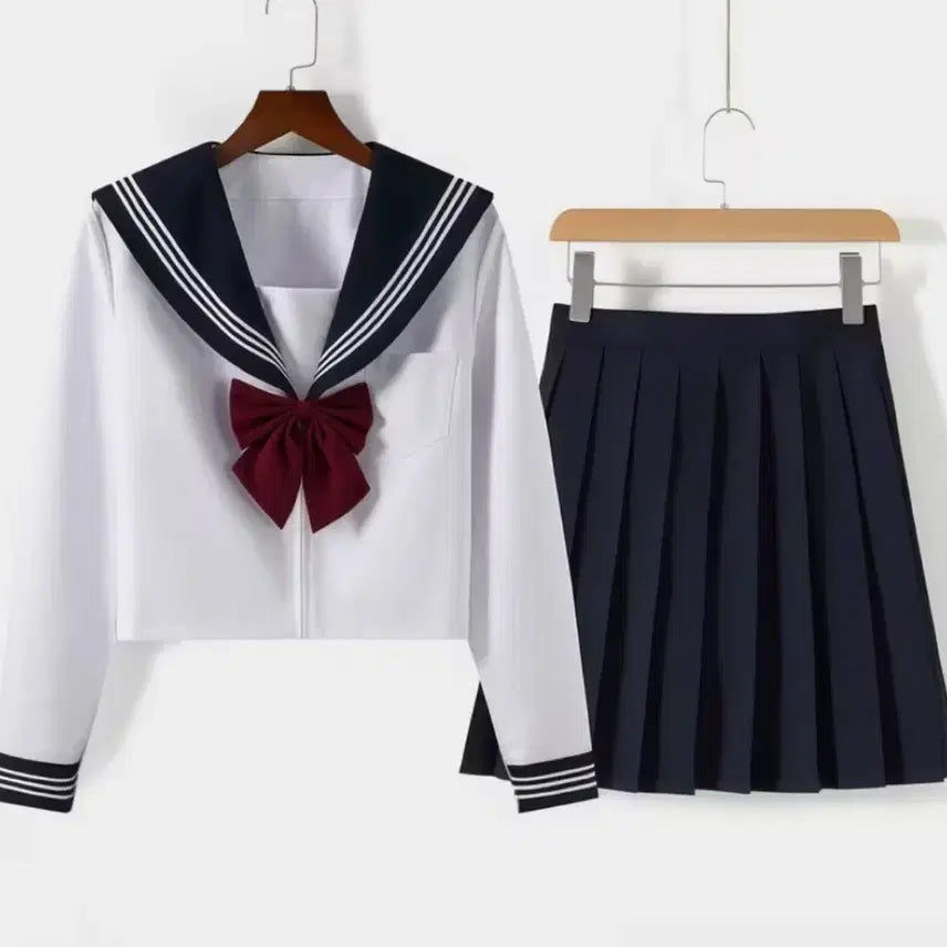 [BUNJANG] Japanese School Uniform Set with Accessories / 일본교복 판매