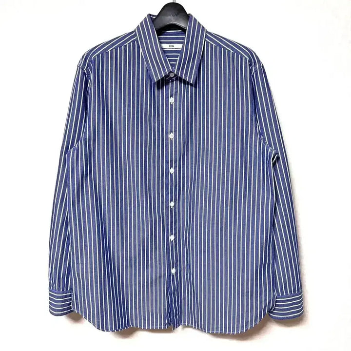 [BUNJANG] System Homme Striped Shirt / [M,95]한섬 시스템 옴므 스트라이프 셔츠 남방