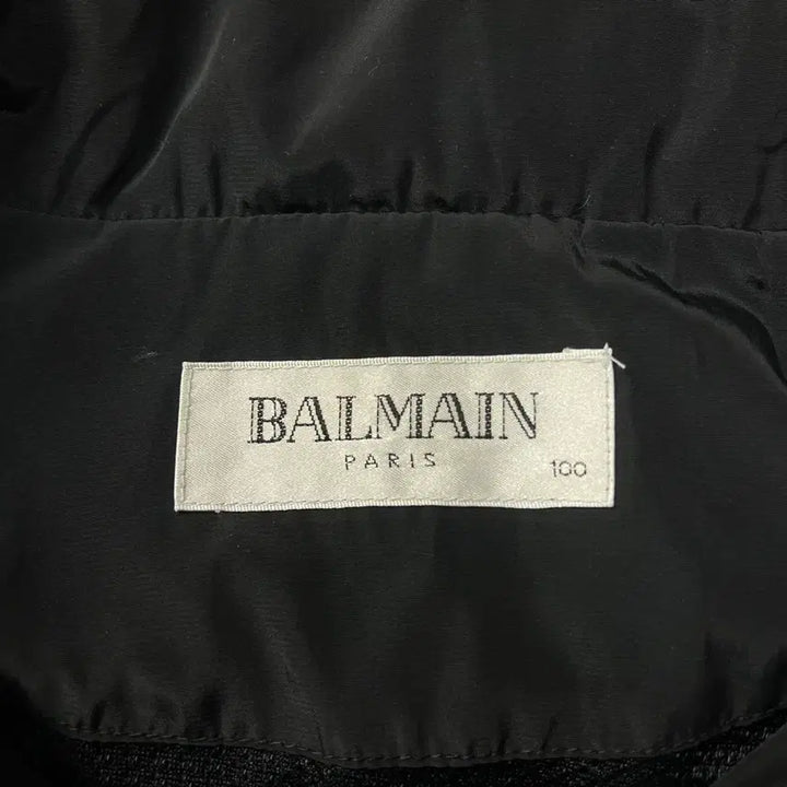 [BUNJANG] Balmain Golf High-Neck Vest Black / 발망 골프 하이넥 베스트 블랙 100