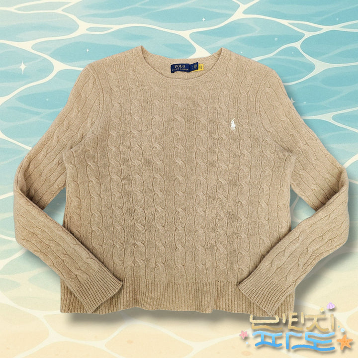 [BUNJANG] Polo Ralph Lauren Juliana Wool Cashmere Sweater / L,95 POLO 폴로 줄리아나 울캐시미어 스웨터