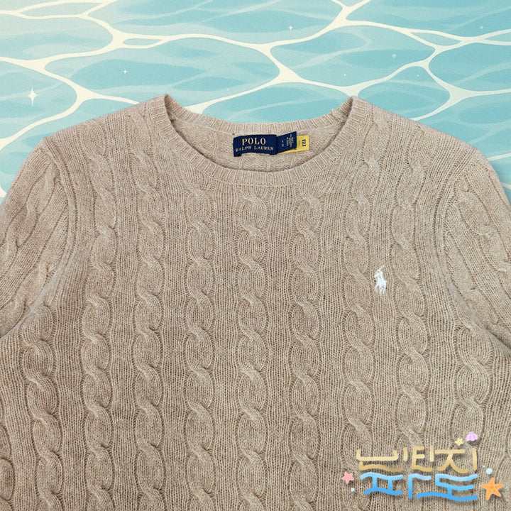 [BUNJANG] Polo Ralph Lauren Juliana Wool Cashmere Sweater / L,95 POLO 폴로 줄리아나 울캐시미어 스웨터