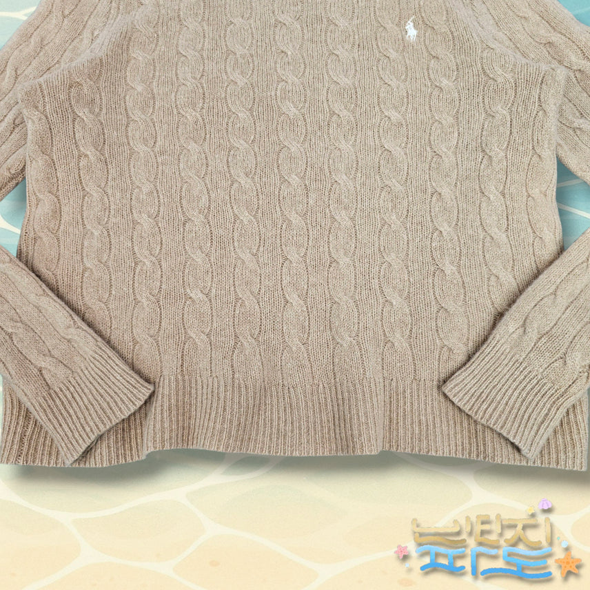 [BUNJANG] Polo Ralph Lauren Juliana Wool Cashmere Sweater / L,95 POLO 폴로 줄리아나 울캐시미어 스웨터