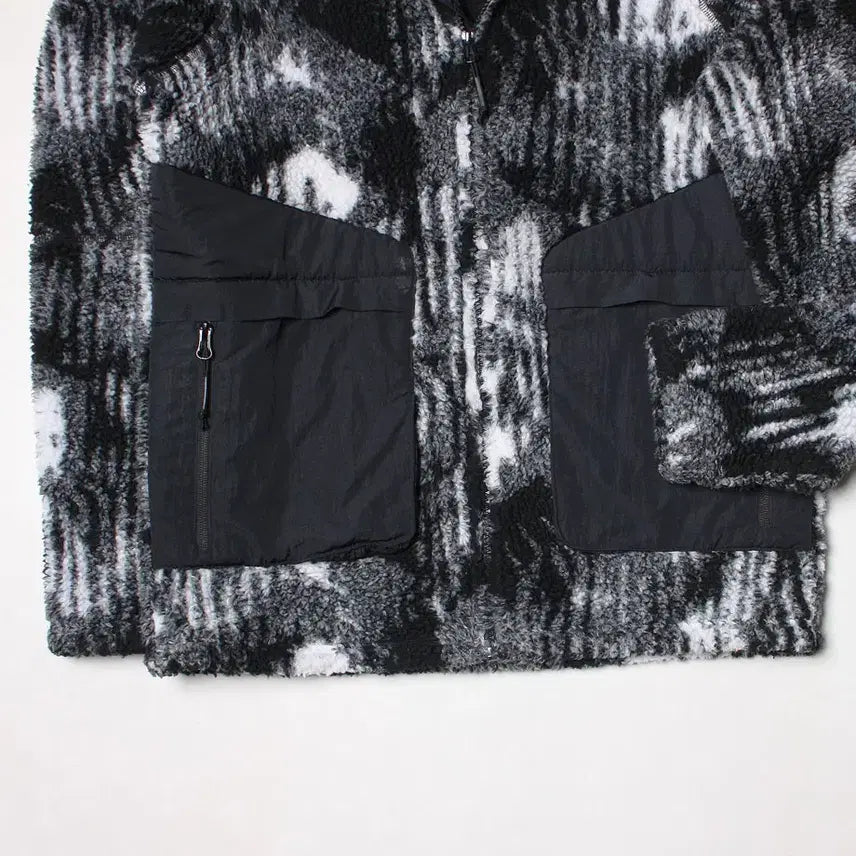 [BUNJANG] 95 Spider Relaxed Fit Fleece Jacket / 95 스파이더 플리스재킷 릴렉스핏 074